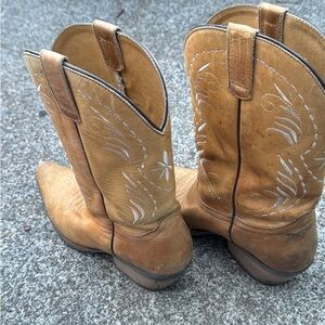 Tan Western Cowboy Boots